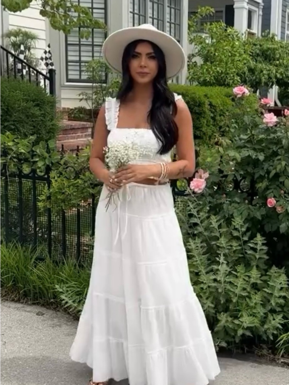 Women’s White Maxi Shirt